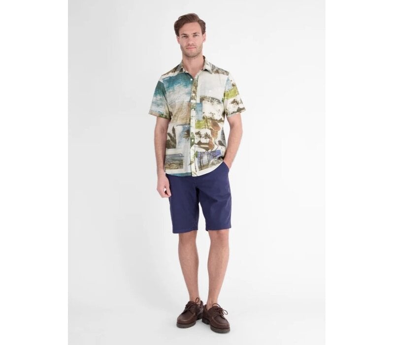 Lerros Overhemd Reef Blue
