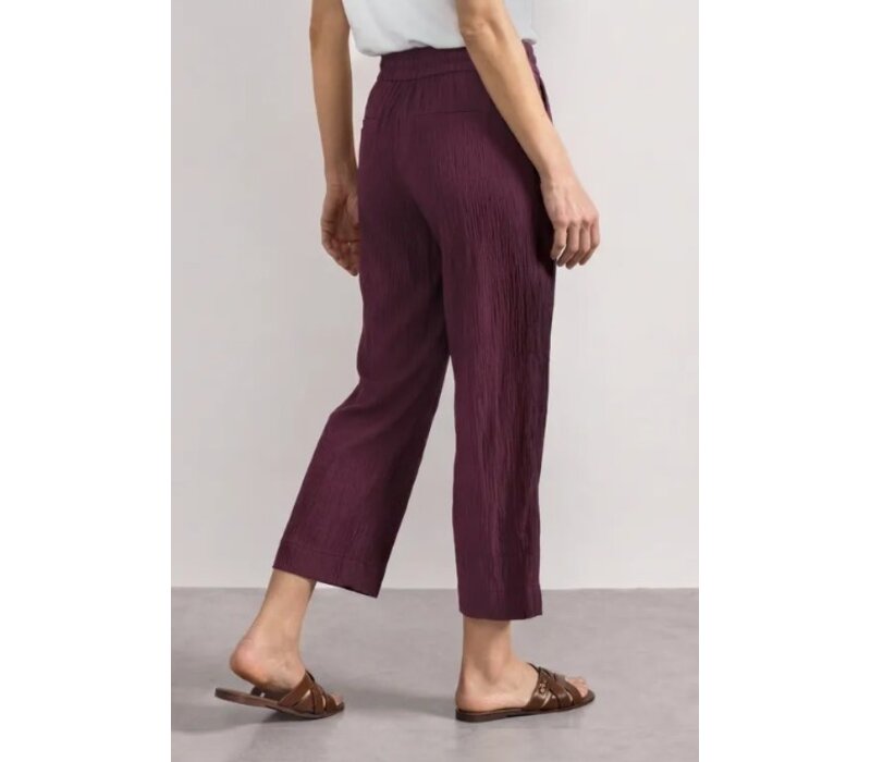 Street One Emee Crinkle Rayon MW L30 Rustic Rouge