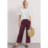 Street One Emee Crinkle Rayon MW L30 Rustic Rouge