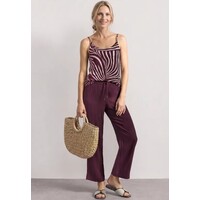 Street One Emee Crinkle Rayon MW L30 Rustic Rouge