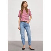 Street One Basic U-Boat Shirt Blush Berry