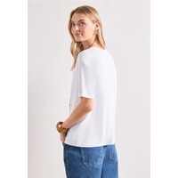 Street One Shirt with Illustration White