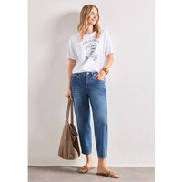Street One Shirt with Illustration White