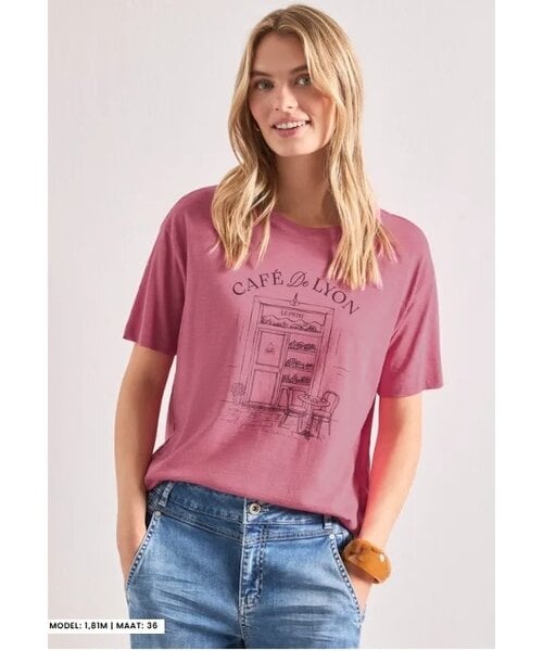 StreetOne Street One Shirt with Illustration