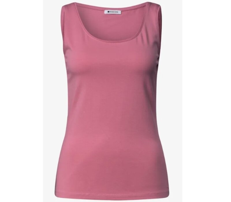 Street One Anni Basic Top Blush Berry