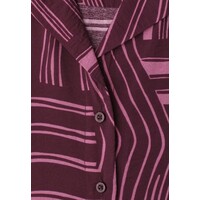 Street One Bowling Collar Shirt Dress Blush Berry