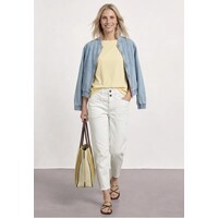 Street One Karlie Barrel High Waist Off White Washed