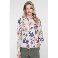 Geisha Blouse Sand Olive