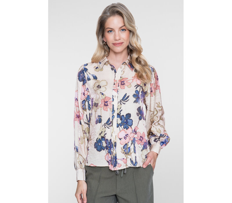Geisha Blouse Sand Olive