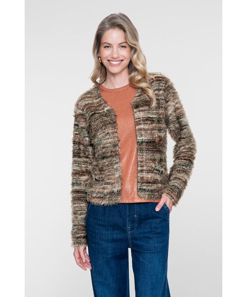 Geisha Geisha Vest Stripes Hairy