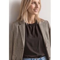 Street One Blazer Dessin Basic Saddle Brown