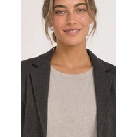 Street One Blazer Dessin Basic Black Coffee