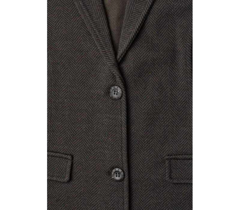 Street One Blazer Dessin Basic Black Coffee