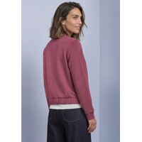 Street One Silk Look Jacket Dark Clouded Blush