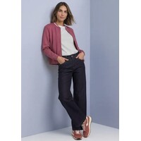 Street One Silk Look Jacket Dark Clouded Blush