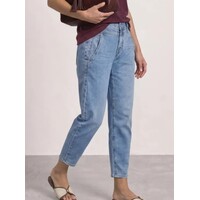 Street One Karlie Barrel High Waist Light Blue Wash