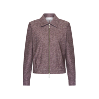 Helena Hart Jacket Emmy Lano Lurex Donegal Tweet Burgundy