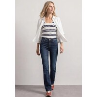 Street One Blaire Bootcut High Waist Dark Blue Washed