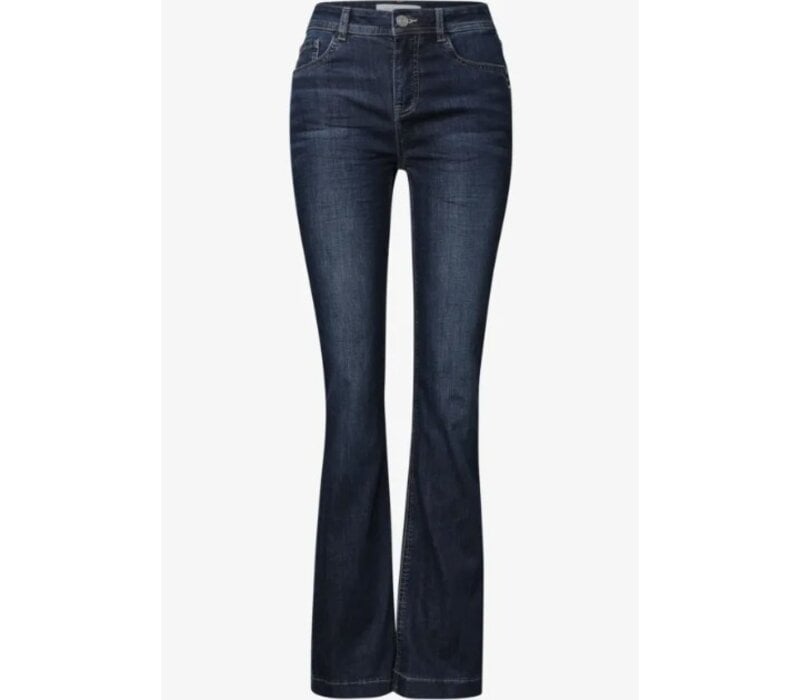 Street One Blaire Bootcut High Waist Dark Blue Washed