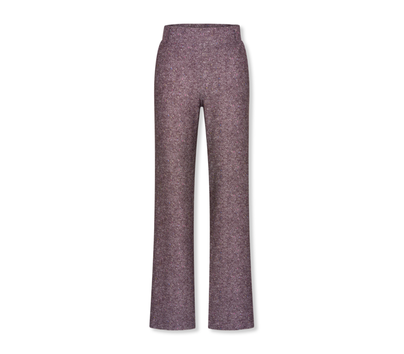 Helena Hart Broek Soul Lano Lurex Donegal Tweet Burgundy