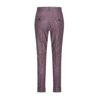 Helena Hart Broek Ziggy Lano Lurex Donegal Tweet Burgundy