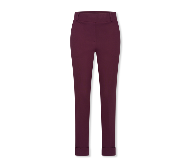Helena Hart Broek Ziggy Lano Uni Burgundy