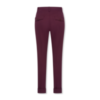 Helena Hart Broek Ziggy Lano Uni Burgundy