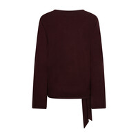 Red Button Sweet Knot Burgundy