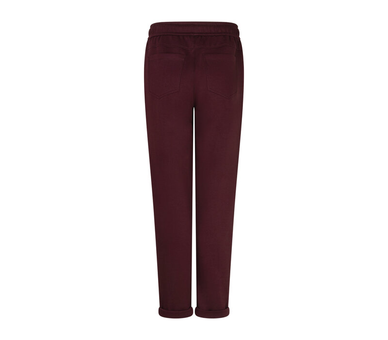 Red Button Stella Scuba Pant L31 Burgundy