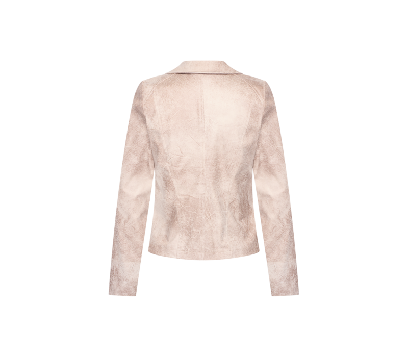 Helena Hart Zipper Biker Frost