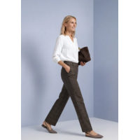 Street One Amalia Straight Leg Darkest Brown
