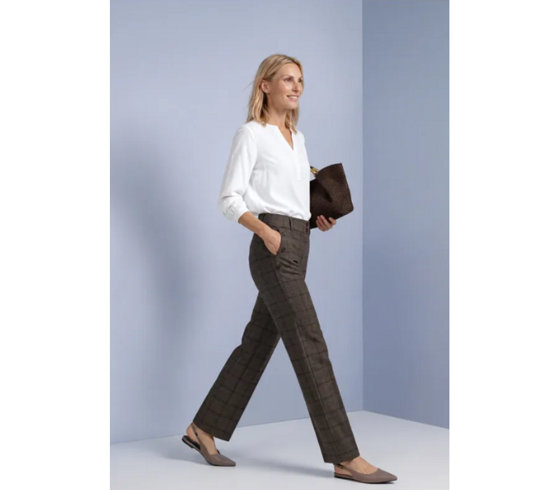 Street One Amalia Straight Leg Darkest Brown