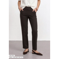 Street One Amalia Straight Leg Black Coffee