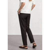 Street One Amalia Straight Leg Black Coffee