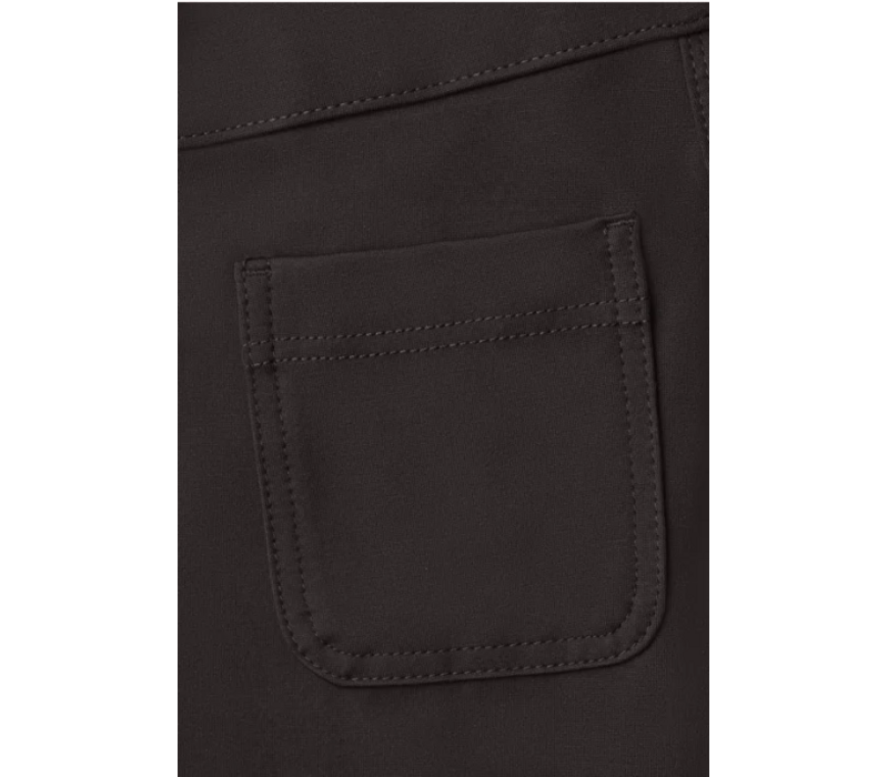 Street One Amalia Straight Leg Black Coffee