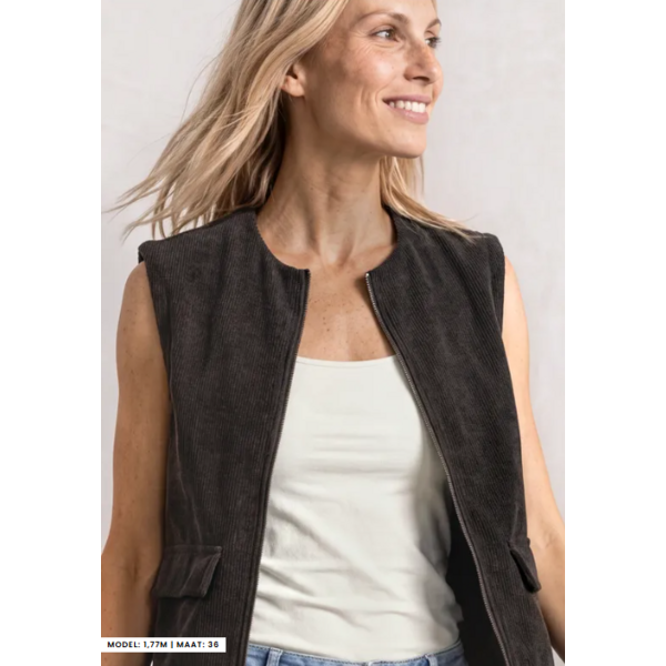 Street One Corduroy Look Vest 