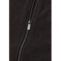 Street One Corduroy Look Vest Black Coffee