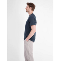 Lerros T-Shirt Serafino Classic Navy