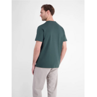 Lerros T-Shirt Serafino Cedar Green