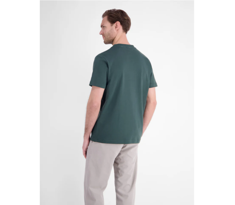 Lerros T-Shirt Serafino Cedar Green