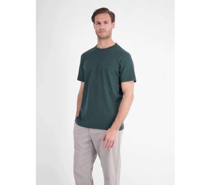 Lerros T-Shirt Serafino Cedar Green
