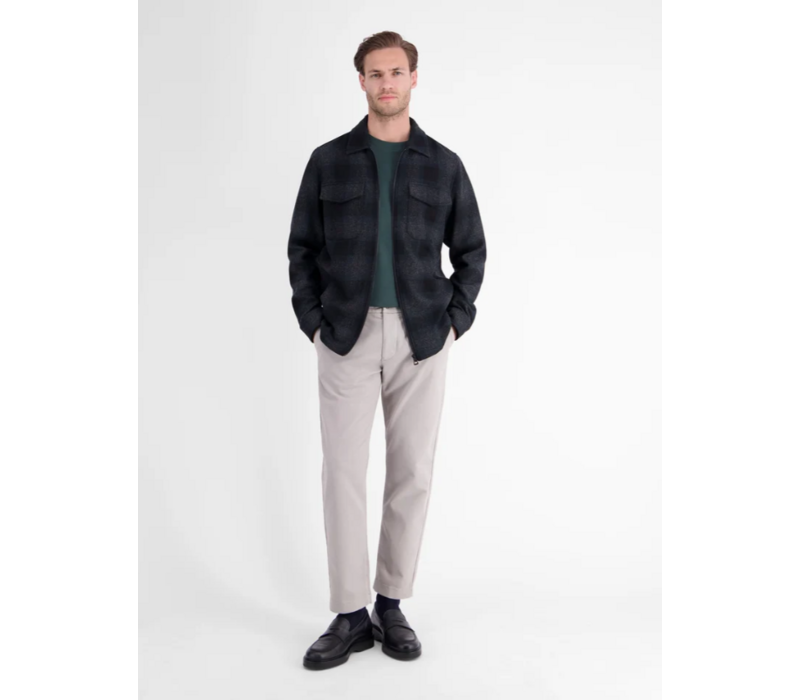 Lerros T-Shirt Serafino Cedar Green