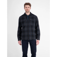 Lerros Sportief Ruitoverhemd Classic Navy