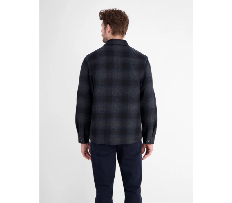 Lerros Sportief Ruitoverhemd Classic Navy