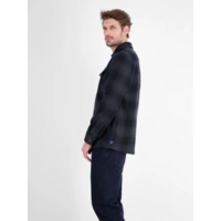 Lerros Sportief Ruitoverhemd Classic Navy