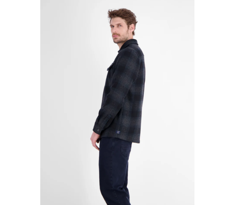 Lerros Sportief Ruitoverhemd Classic Navy