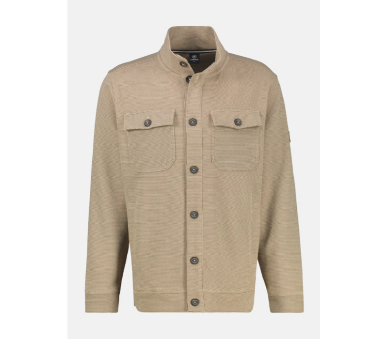 Lerros Comfortabel Overshirt Gravel Beige