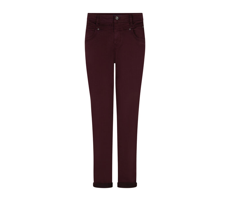 Red Button Relax Jog Colour L31 Burgundy