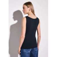 Street One Anni Basic Top Deep Blue