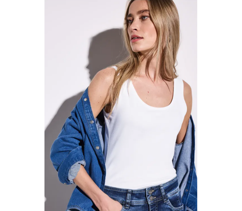Street One Anni Basic Top White